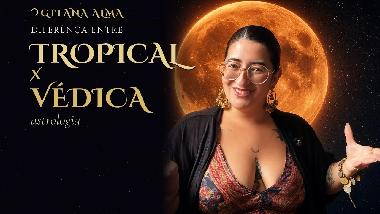 Capa do vídeo Diferença entre astrologia tropical e védica